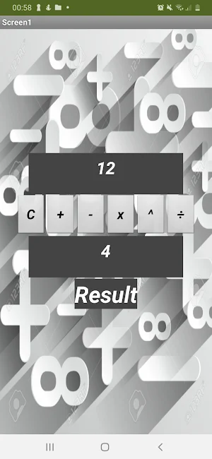 Calculator by Moaz. Screenshot 1