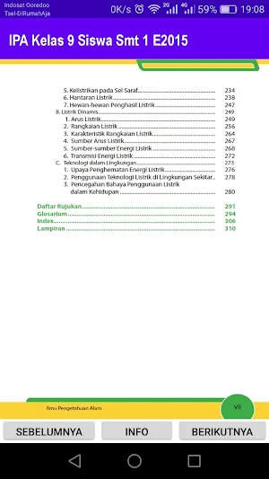 IPA Kelas 9 Smt 1 Siswa E2015 Screenshot 3