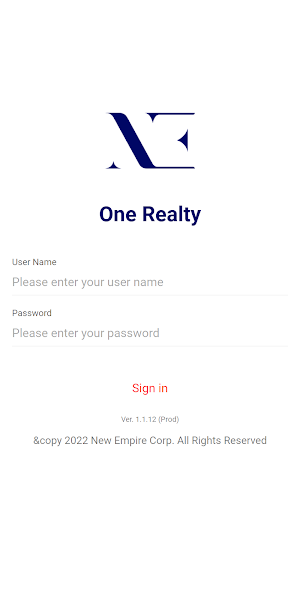 One Realty Screenshot 0