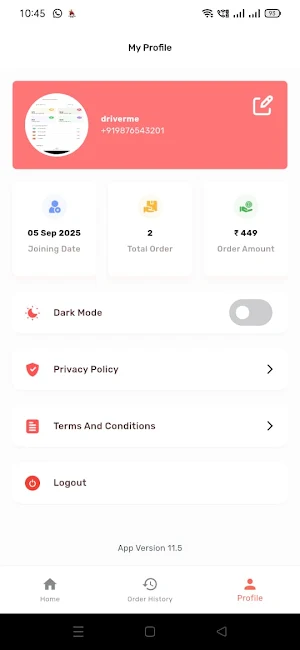 Yumme momos driver Screenshot 2