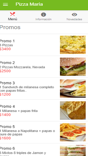 Pizza Maria - Delivery Screenshot 2