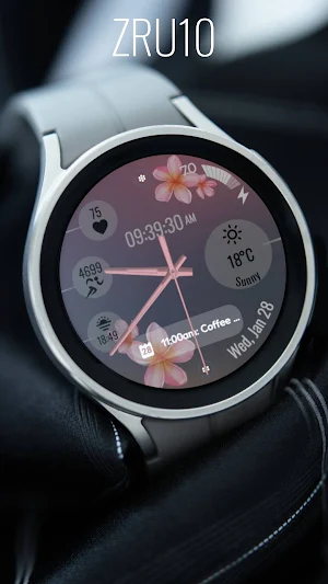 ZRU10 Watch Face for Wear OS Screenshot 1