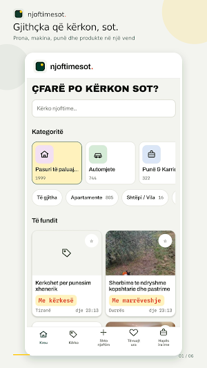 NjoftimeSot Screenshot 0