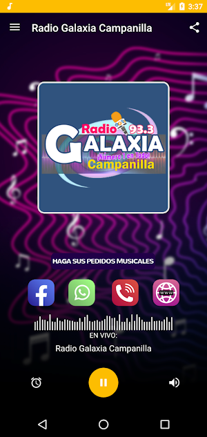 Radio Galaxia Campanilla Screenshot 1