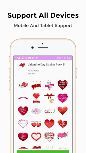 Valentine Stickers For WhatsApp WAStickerApps Screenshot 3