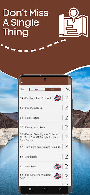 Lake Mead Self-Guided GPS Tour Screenshot 3