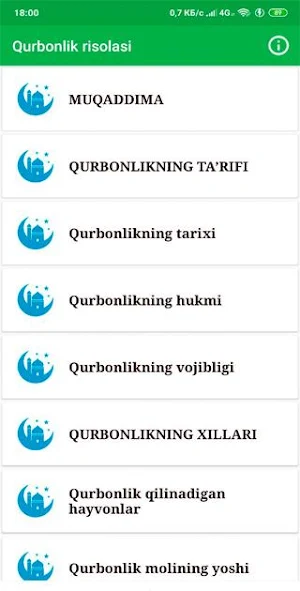 Qurbonlik risolasi Screenshot 0