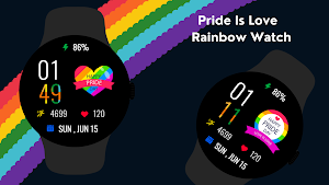 Pride Is Love – Rainbow Watch Screenshot 1