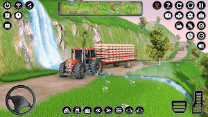 Tractor Driving 3D -Farm Games Screenshot 2
