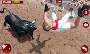Angry Bull City Attack : Bull Simulator Screenshot 1