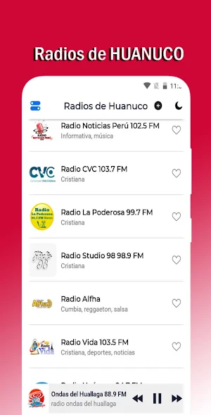 Radios de Huanuco Screenshot 3
