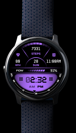 Phantom - LCD v5 | watch face Screenshot 2