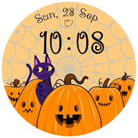 GS022 - Halloween Watch Face