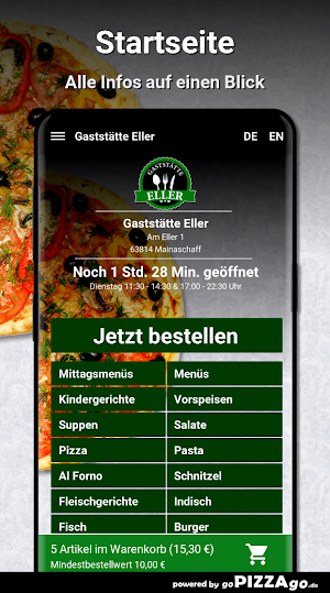 Gaststätte Eller Mainaschaff Screenshot 1