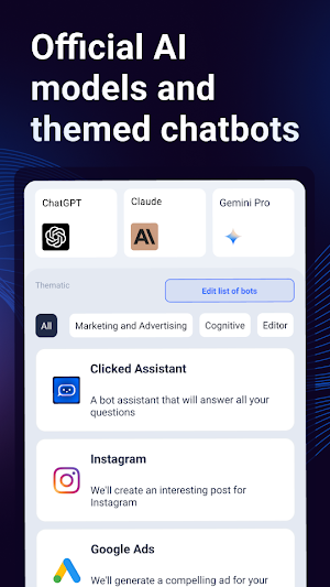 Clicked Ai: Chat & Art Creator Screenshot 1