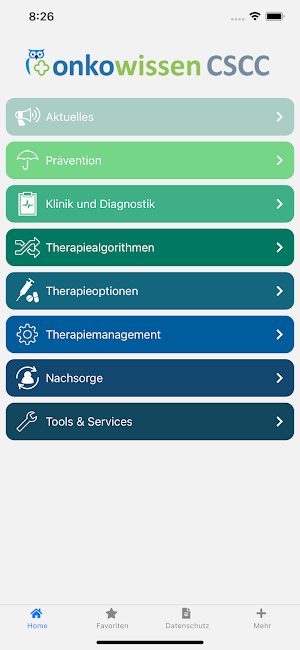 CSCC onkowissen Screenshot 0