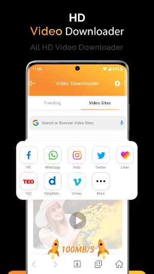 HD Video Downloader Screenshot 0