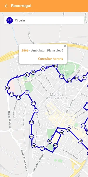 Bus Urbà Mollet del Vallès Screenshot 3