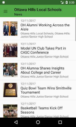 Ottawa Hills Local Schools Screenshot 1