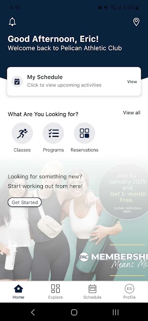 Pelican Athletic Club Screenshot 1