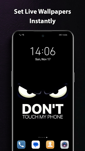 Silly Smile Live Wallpaper HD Screenshot 0
