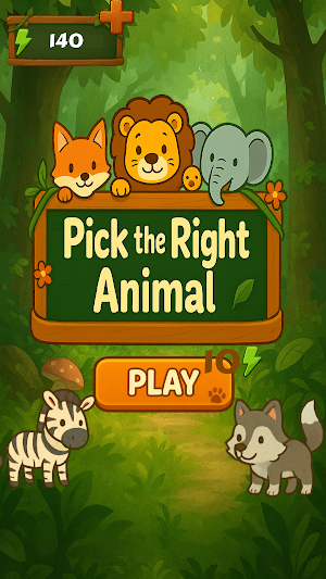 Pick the Right Animal Screenshot 0