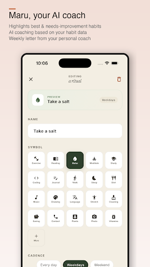 Routina-AI Habit Tracker Screenshot 1