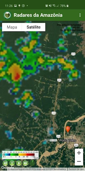 Radares da Amazônia - SIPAM Screenshot 1