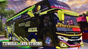 Mod Bussid Tunggal Jaya Strobo Screenshot 3