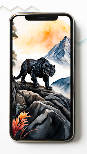Black Panther HD Wallpapers Screenshot 3