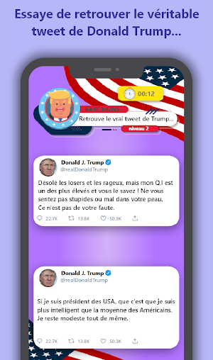 Trump tweet game Screenshot 1