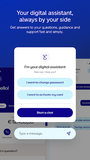 Alpha Bank mobile app Screenshot 1