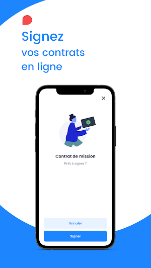 L'Intérim Solidaire Screenshot 2