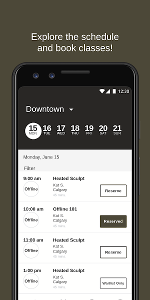 Offline Wellness Club Screenshot 2