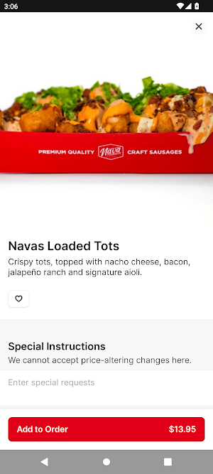 Nava Sausage Co. Screenshot 2