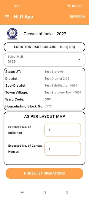 Census 2027- Houselist Screenshot 2