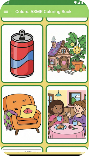 Colors: ASMR Coloring Book Screenshot 0