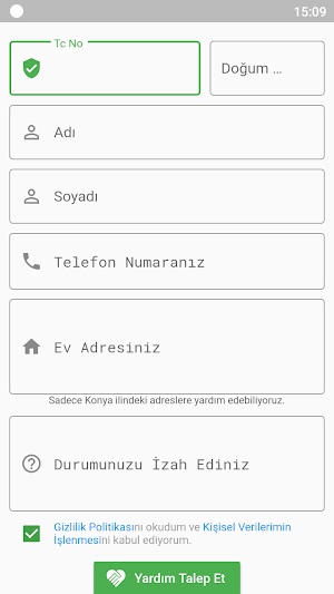 Gazişehir İlim Derneği Yardım Screenshot 2