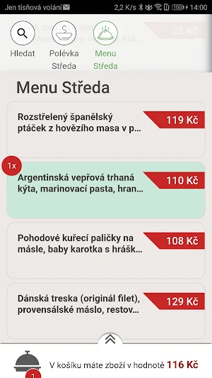 Restaurace Pod Vinicí Screenshot 2
