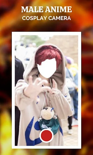 Male Anime Cosplay Camera Edit Screenshot 2