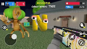 Alphabet Shooting Survival FPS Screenshot 3