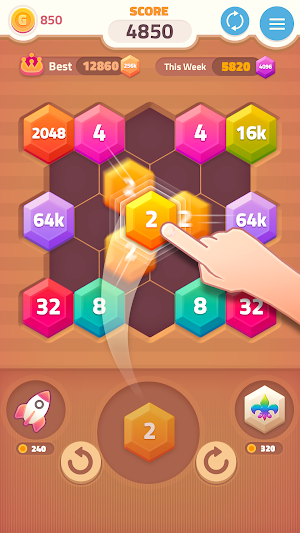 Merge Puzzle Box: Number Games Screenshot 0