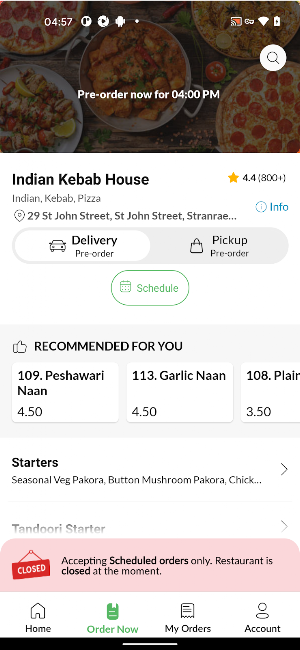 Indian Kebab House Screenshot 2