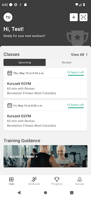 Revolution Fitness WC Screenshot 1