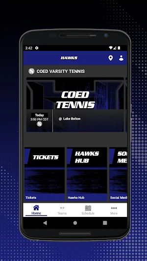 Hendrickson Hawks Athletics Screenshot 0