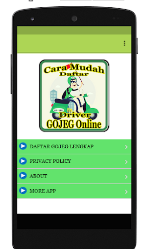 Cara Mudah Daftar Driver Gojek Screenshot 0