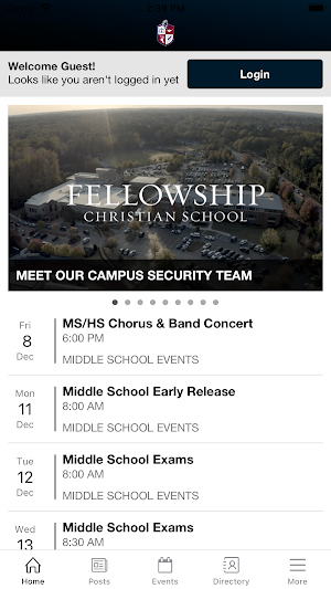 Fellowship Christian School Screenshot 0