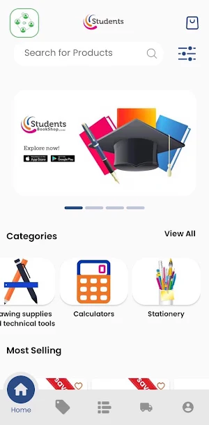 students bookshop Screenshot 0