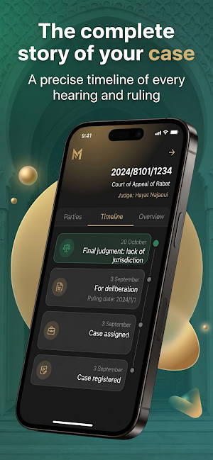 Mahkamaty: Court Case Tracker Screenshot 3
