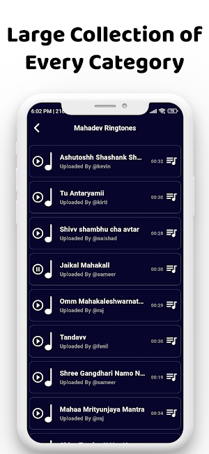 Devotional Bhakti Ringtone App Screenshot 1